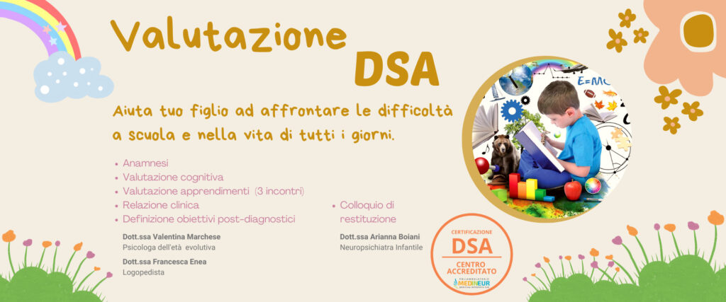 certificazione diagnosi dsa roma sud